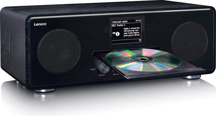 Immagine prodotto Lenco DIR-261BK (DAB, FM, Web radio, WiFi, Bluetooth)