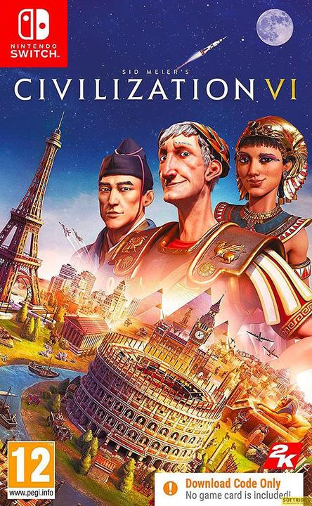 2K Games Civilization VI (Code in a Box) (Switch, DE)