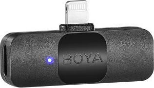 Actual product image Boya BY-V2 wireless microphone