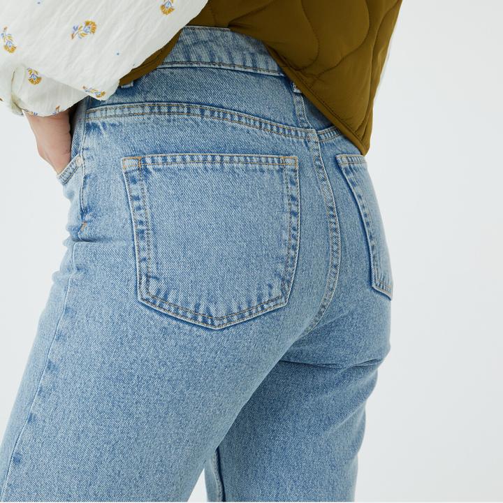 Produktbild La Redoute Collections High-Waist-Jeans (38)