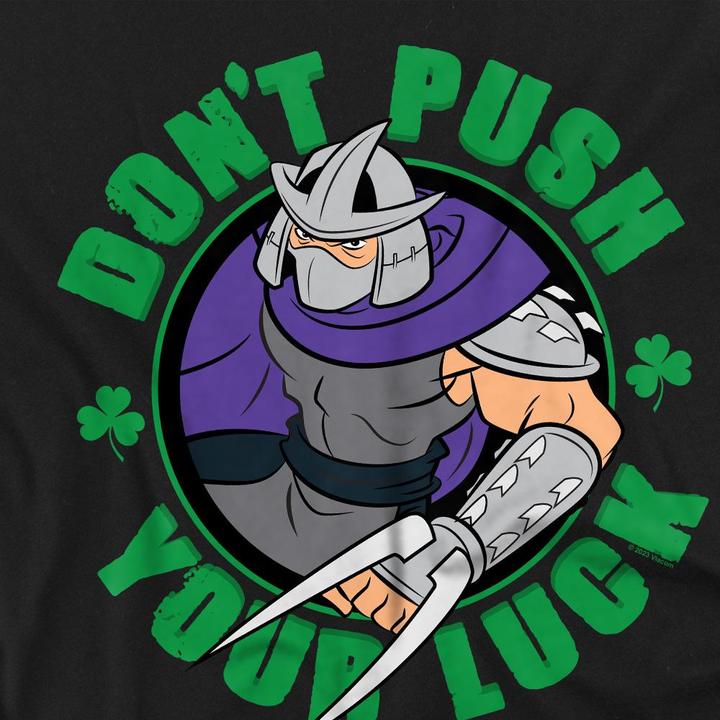 Actual product image Teenage Mutant NT Mens Luck Shredder St Patricks Day T-Shirt (S)