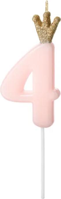 Partydeco Zahl 4 (1 x)