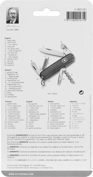 Actual product image Victorinox Sportsman EcoLine
