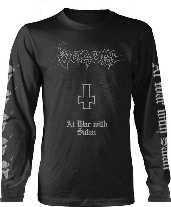 Venom At War With Satan TShirt Langärmlig