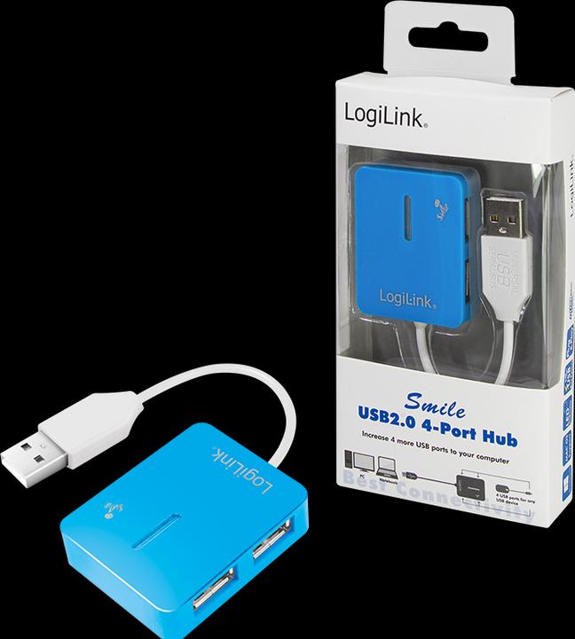 Produktbild LogiLink Smile (USB-A, 4 Ports)