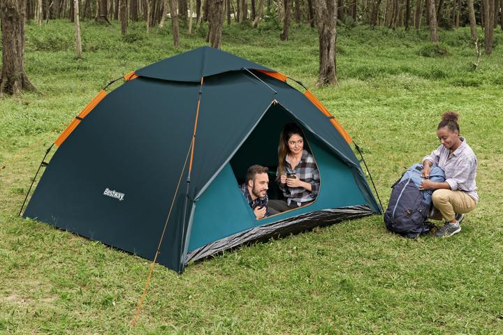 Produktbild Bestway Tent Polyester 2 Entrances 2 Exits 70/210/70x240x138 cm Camping 68142 (Kuppelzelt, 4.81 kg, 4 Personen)