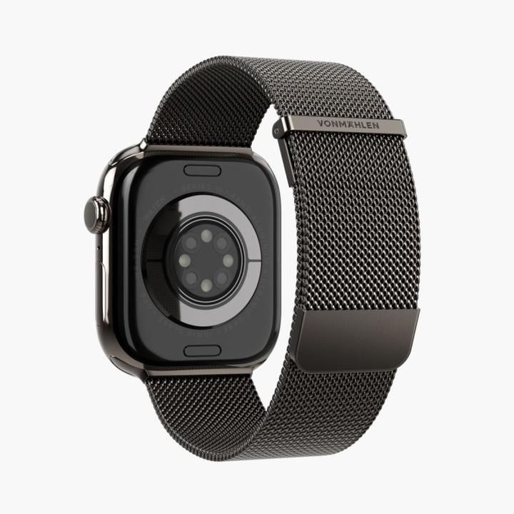 Immagine prodotto Vonmählen Milanesearmband 2 für Apple Watch 42/44/45/49mm Granite Grey (Acciaio inossidabile)