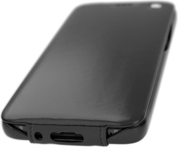 Actual product image Noreve Leather cover vertical (Samsung Galaxy S9+)