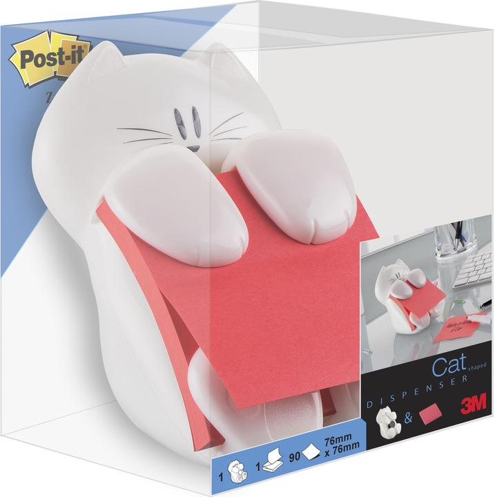 Post-it Super Sticky Z-Notes Katze (76 x 76 mm)