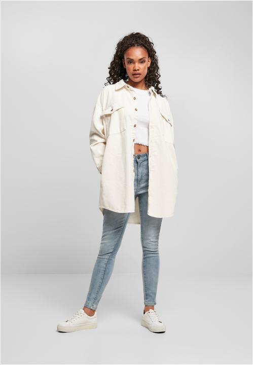 Produktbild Urban Classics Ladies Long Corduroy Overshirt (XL)