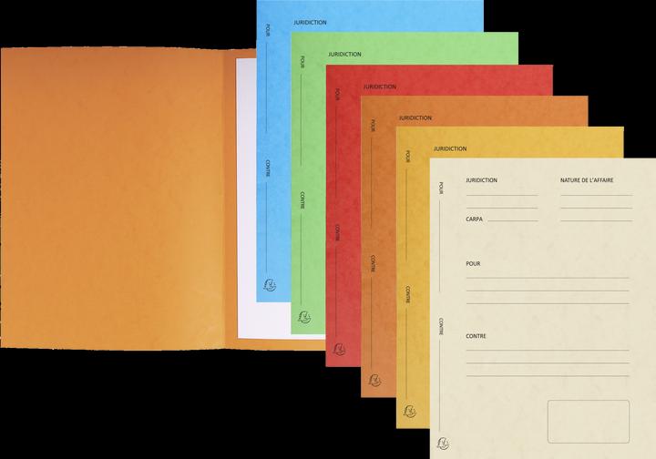 Image du produit Exacompta Fardes de classement - Couvertures de dossiers (25 x 32 cm, 25 x)