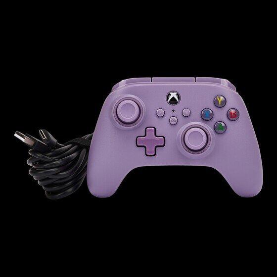 Actual product image PowerA Nano Enhanced Wired Controller for Xbox Series X|S - Lilac - Microsoft Xbox Series S (Xbox Series X, Xbox Series S, PC)