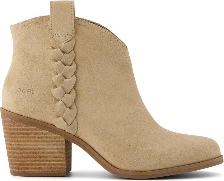 Actual product image Toms Constance Braid Ankle Boots for Women (39)