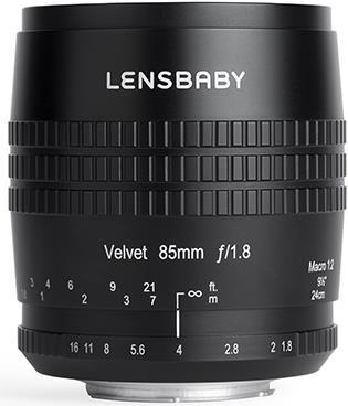 Produktbild Lensbaby Velvet 85mm f/1.8 Nikon F (Nikon F, APS-C / DX, Vollformat)