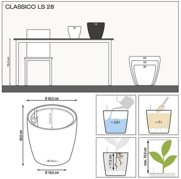 Produktbild Lechuza Classico Color. (28 cm)