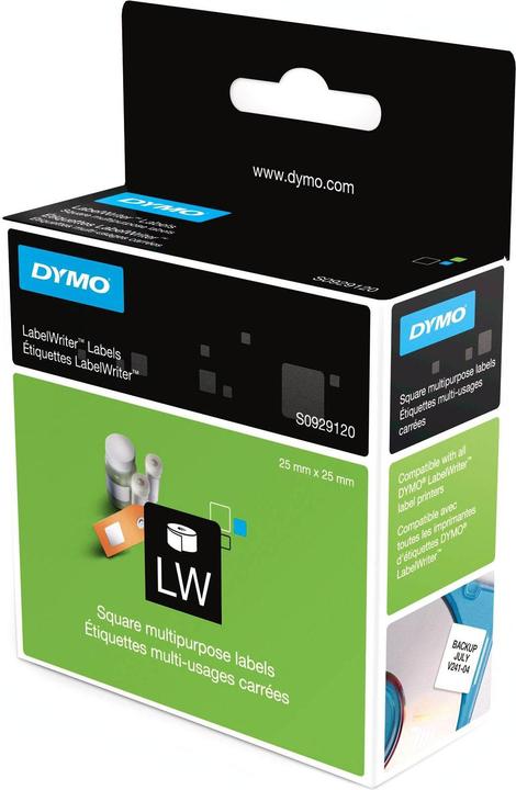 Actual product image Dymo S0929120 square multi-purpose labels