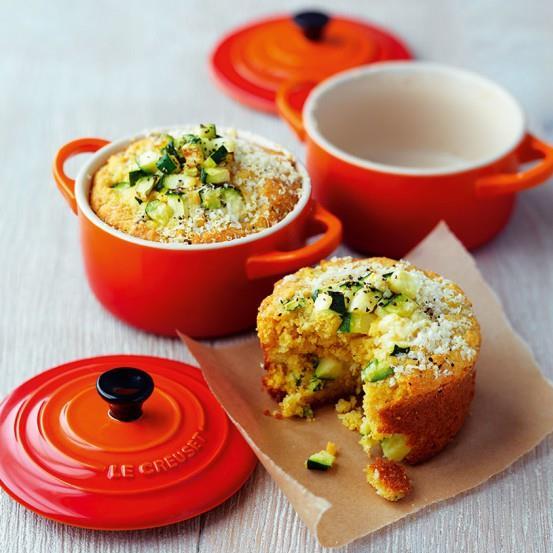 Actual product image Le Creuset Mini-Cocotte 4er Set "Cherry Red