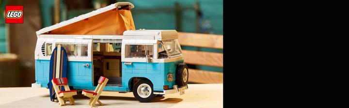 Actual product image LEGO Volkswagen T2 Camping Bus (10279, LEGO Creator Expert, LEGO Rare Sets)