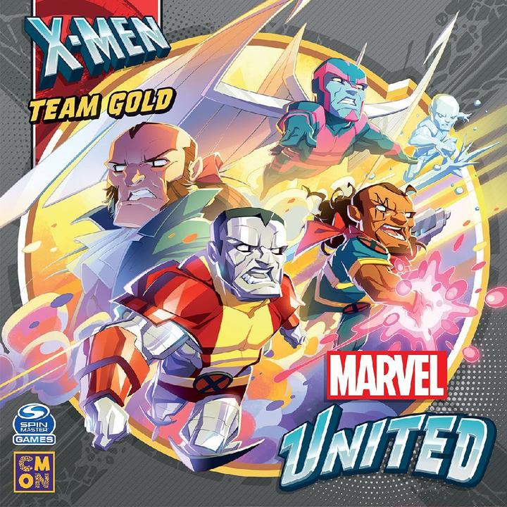 Produktbild Cmon CMND1307 - Marvel United: X-Men - Team Gold, Brettspiel, ab 10 Jahren (DE-Erweiterung) (Deutsch)