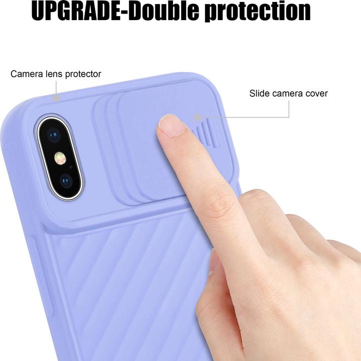 Actual product image Cadorabo TPU cover with camera protection (Apple iPhone X)
