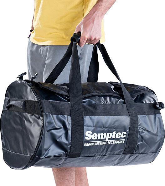 Produktbild Semptec 2in1--Reisetasche aus reissfester Lkw-Plane (65 l)