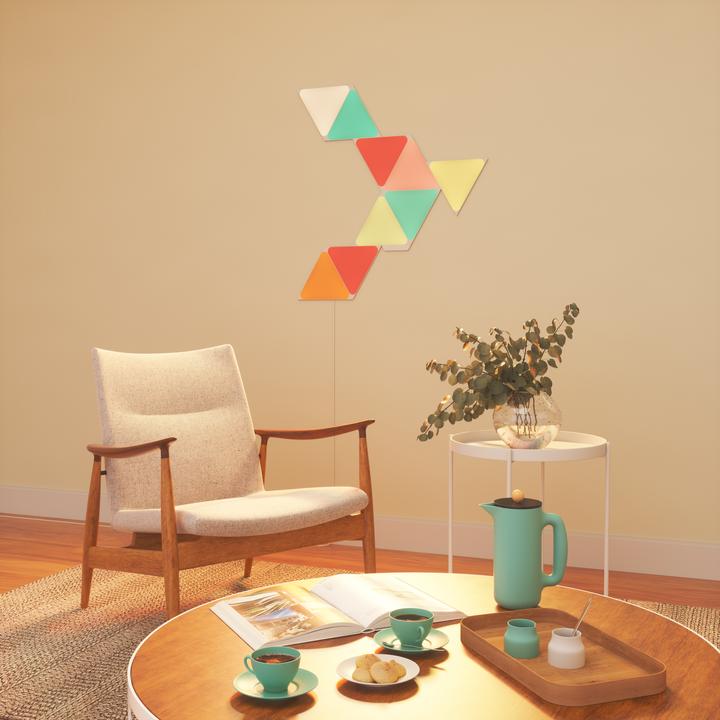 Image du produit Nanoleaf Shapes Triangles Smarter Kit (100 lm)