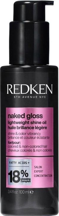 Actual product image Redken Naked Gloss Lightweight Shine Oil (100 ml)