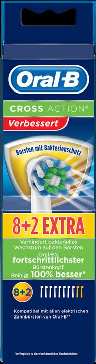 Produktbild Oral-B CrossAction 10 Bürstenköpfe (10 x)
