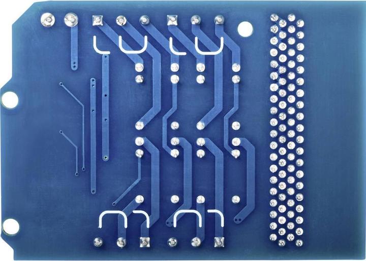 Actual product image Tru Components 4-channel relay module for BBC
