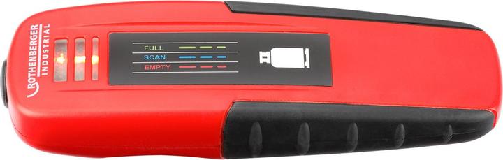 Produktbild Rothenberger RoGasfüllstandmessgerät Gasfüllmessgerät ( 1500003369 ) + Batterie für 5 kg