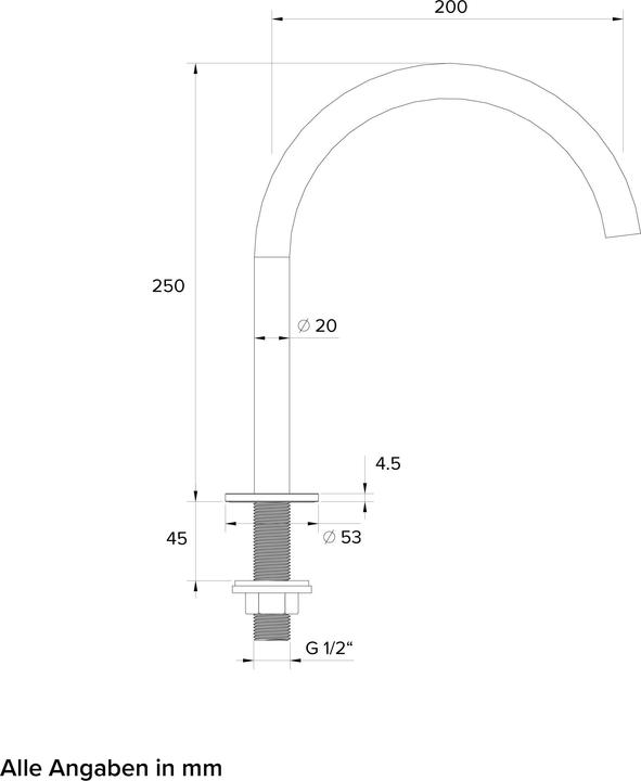 Actual product image Chris Bergen 2-hole basin mixer
