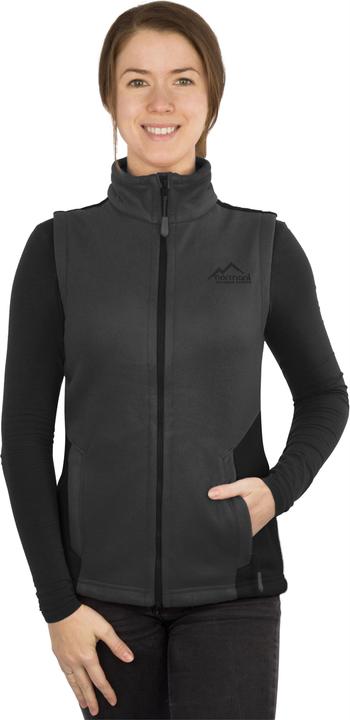 Actual product image Normani Ladies' fleece waistcoat "Barrie" anthracite (XS)