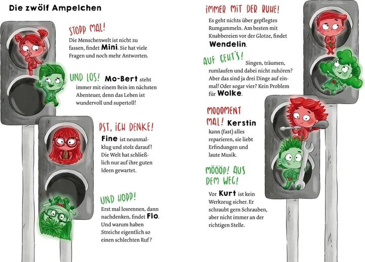 Immagine prodotto Die Ampelchen 1. Aus den Ampeln, fertig, los! (Tedesco, Anna Boehm, Sandy Thissen, 2025)