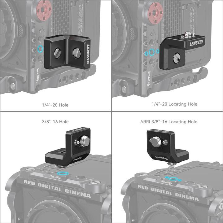 Actual product image SmallRig x LensVid mini L-Shaped Mount Plate Kit MD4360