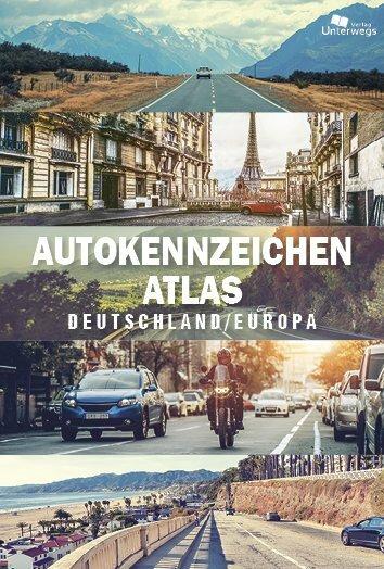 Produktbild AUTOKENNZEICHEN ATLAS für Deutschland und Europa (Deutsch, Thomas Schlegel, 2021)