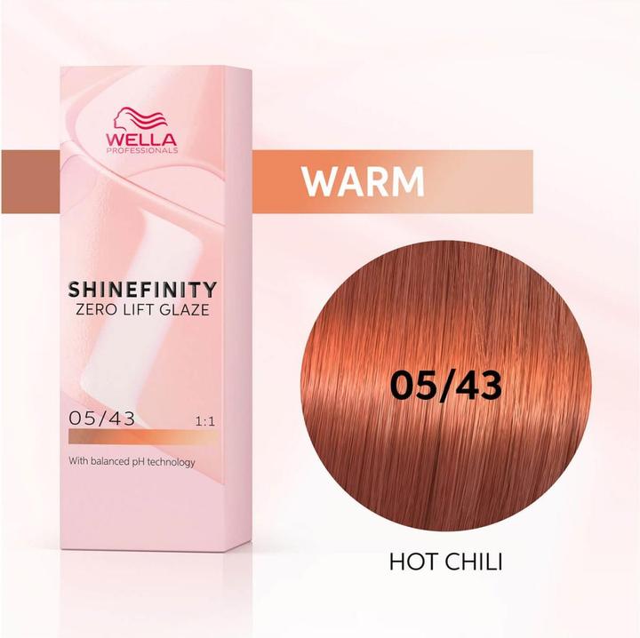 Image du produit Wella Shinefinity (05, 43 - Hot Chili)