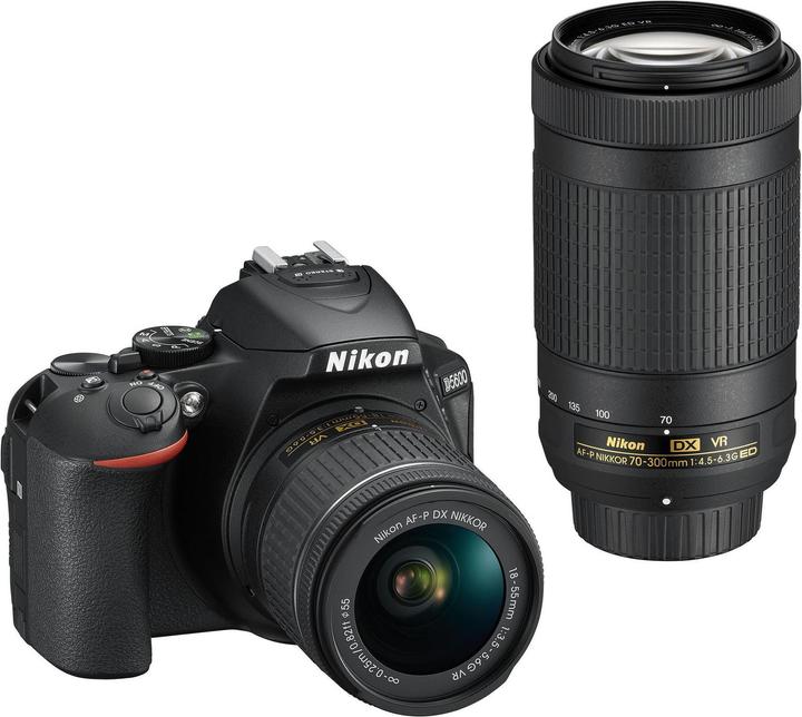 Nikon D5600 (24.20 Mpx, APS-C / DX)