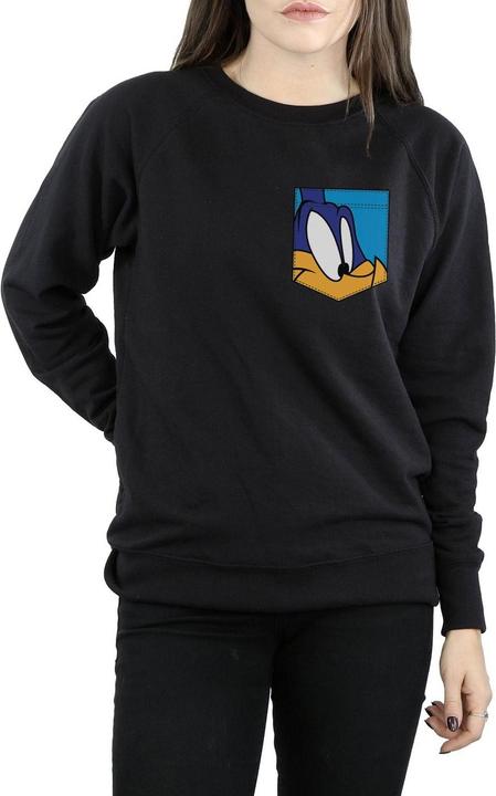 Produktbild Looney Tunes Road Runner Face Faux Pocket Sweatshirt (L)