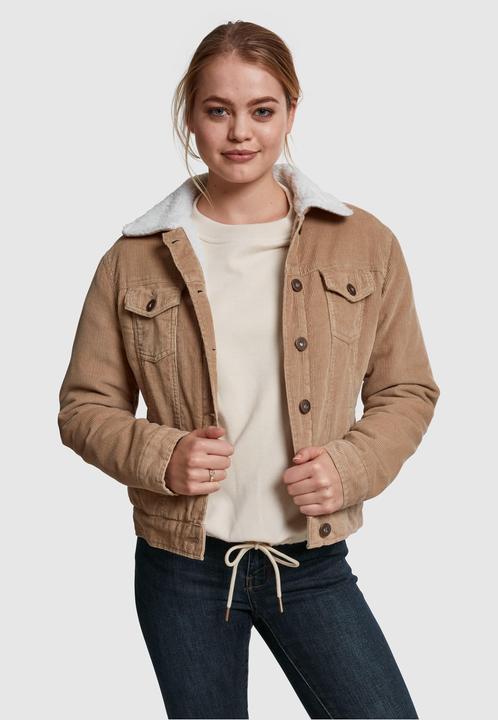 Produktbild Urban Classics Ladies Sherpa Corduroy Jacket (L)