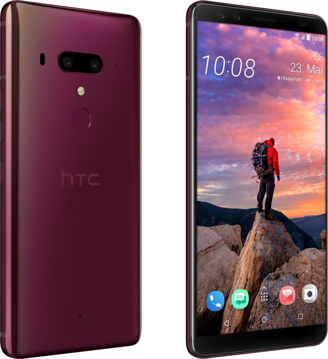 Image du produit HTC U12+ (64 Go, Rouge Flamme, 6", Double SIM hybride, 12 Mpx, 4G)