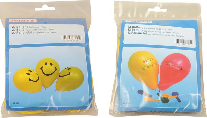 Produktbild Party Smiley (20 x)