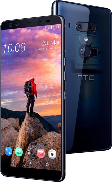 Actual product image HTC U12+ (64 GB, Translucent blue, 6", Hybrid Dual SIM, 12 Mpx, 4G)