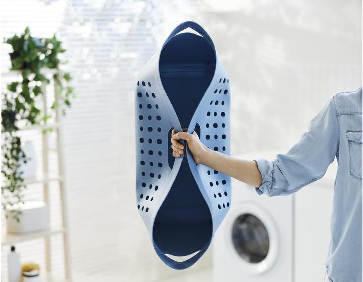 Actual product image Rotho Laundry basket "Jona" 39 l horizon blue (39 l)