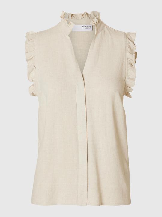 Produktbild Selected Femme Slfviva Sl Ruffle Top Noos (42)
