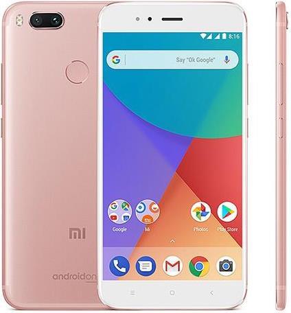 Xiaomi Mi A1 (64 GB, Rose Gold, 5.50", Hybrid Dual SIM, 12 Mpx, 4G)