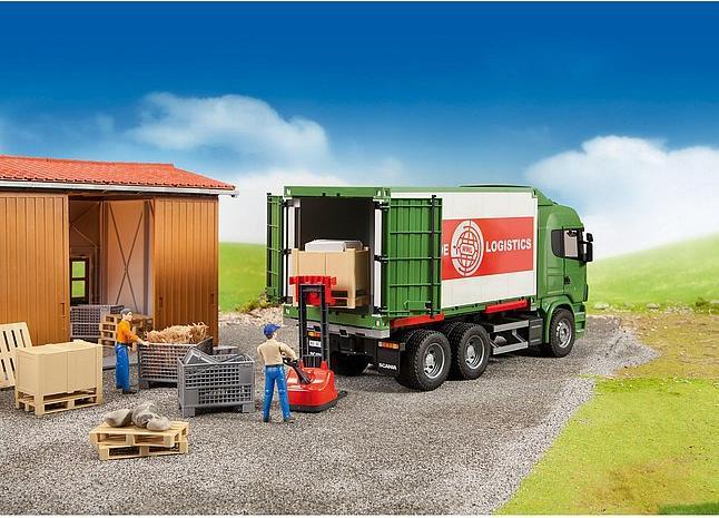 Actual product image Bruder BR Logistics Set