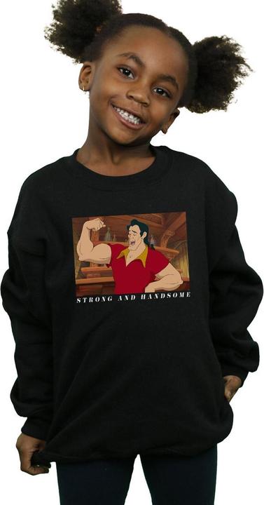 Actual product image Disney Girls Beauty And The Beast Handsome Brute Sweatshirt (116)