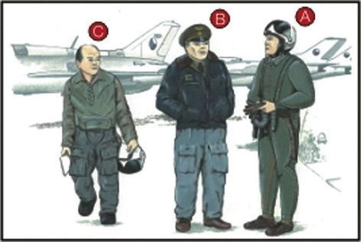 Produktbild CMK Warschauer Pakt Piloten 3 Stück