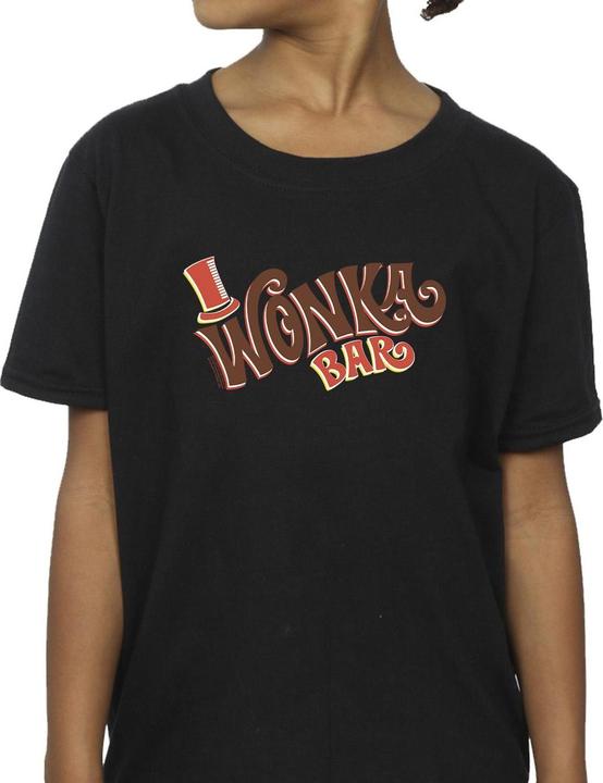 Image du produit Willy Wonka & the Chocolate Factory - T-shirt BAR LOGO - Fille (140, 146)