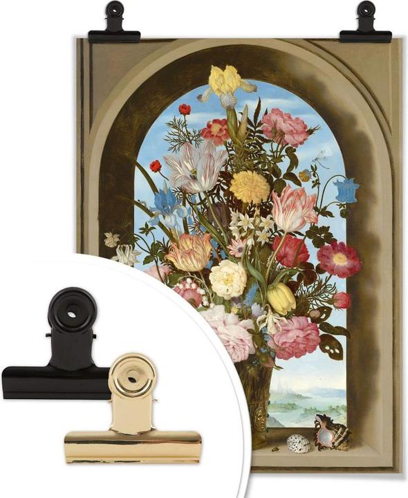 Image du produit Trenddeko Vase à fleurs dans une niche de fenêtre (40 x 50 cm)